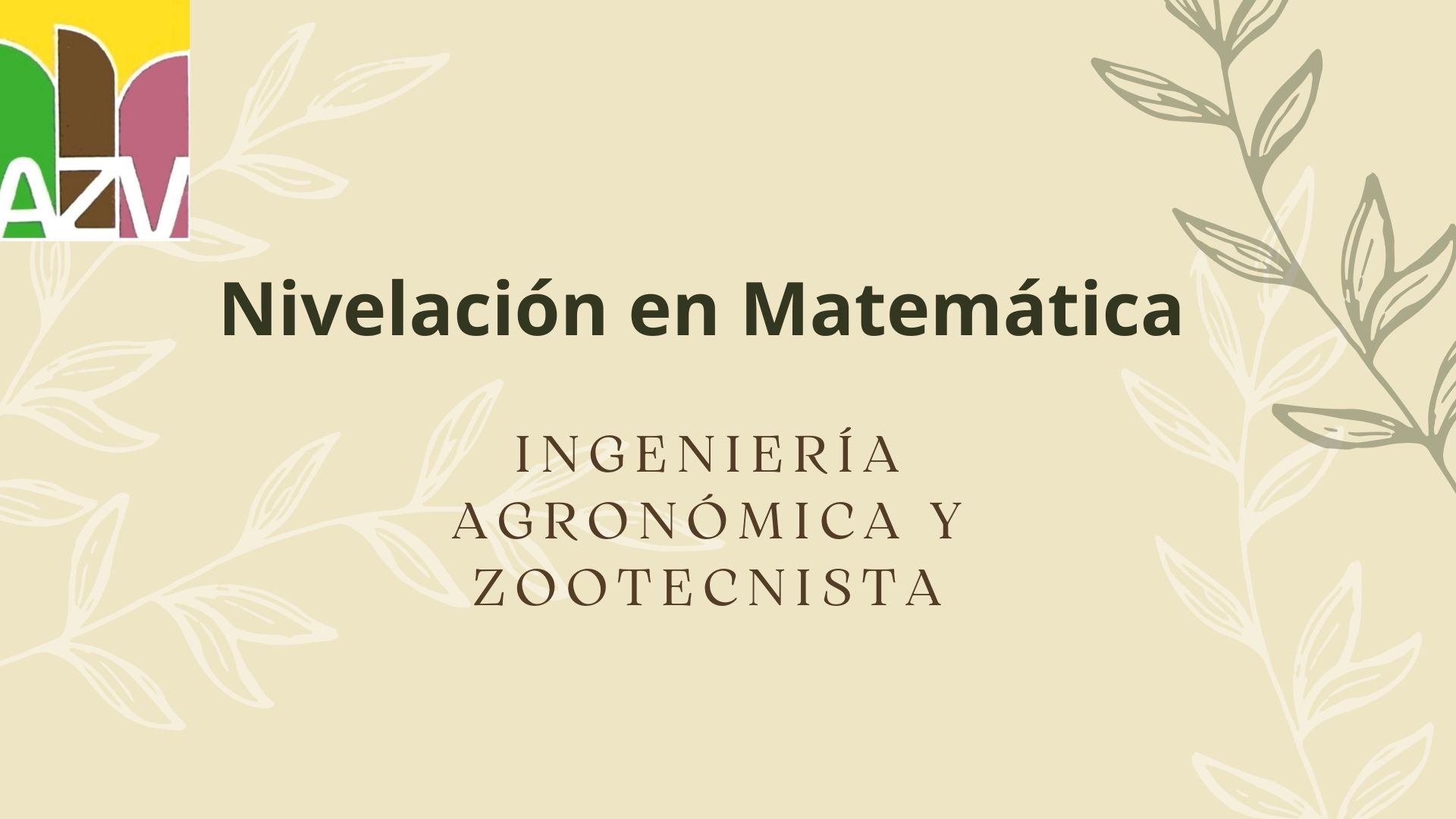 Nivelación